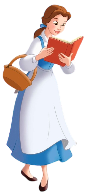 PNG Bella - Belle - La Bella y la Bestia - Disney Blank Meme Template