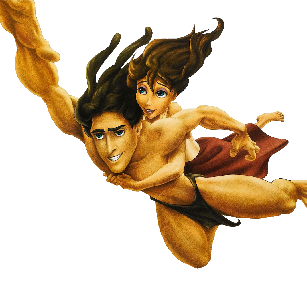 Tarzan and Jane Blank Meme Template