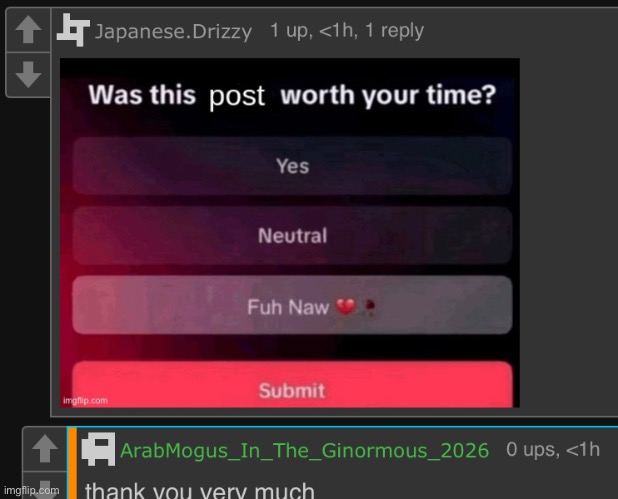 made w/ Imgflip meme maker