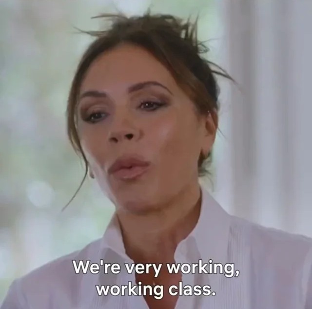 victoria beckham working class Blank Meme Template
