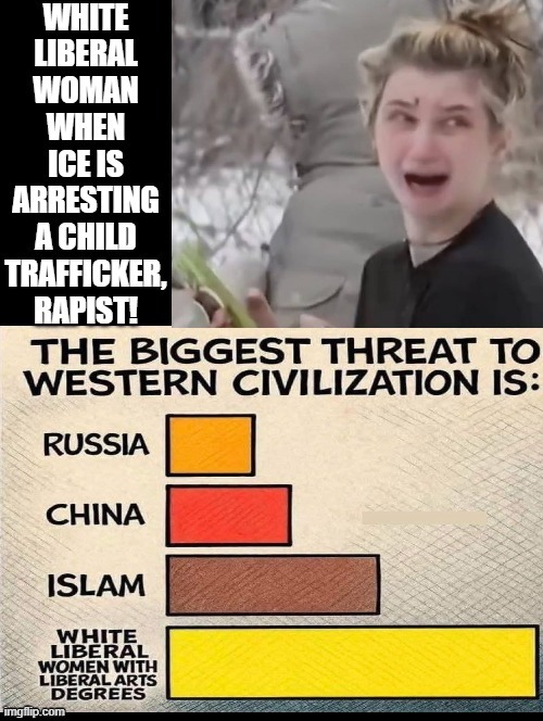 What is the biggest threat to Western Civilization? | image tagged in sam elliott special kind of stupid,stupid liberals | made w/ Imgflip meme maker