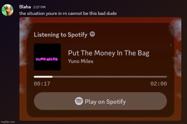 LEAVE ME ALONE | image tagged in shitpost | made w/ Imgflip meme maker