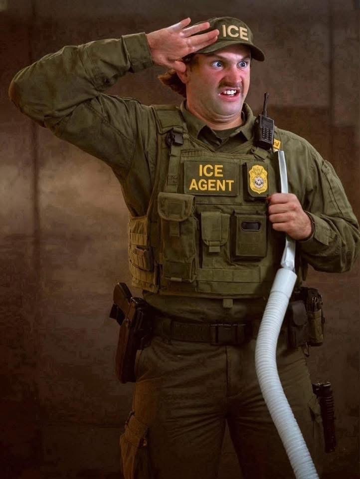 ICE Doofy Blank Meme Template