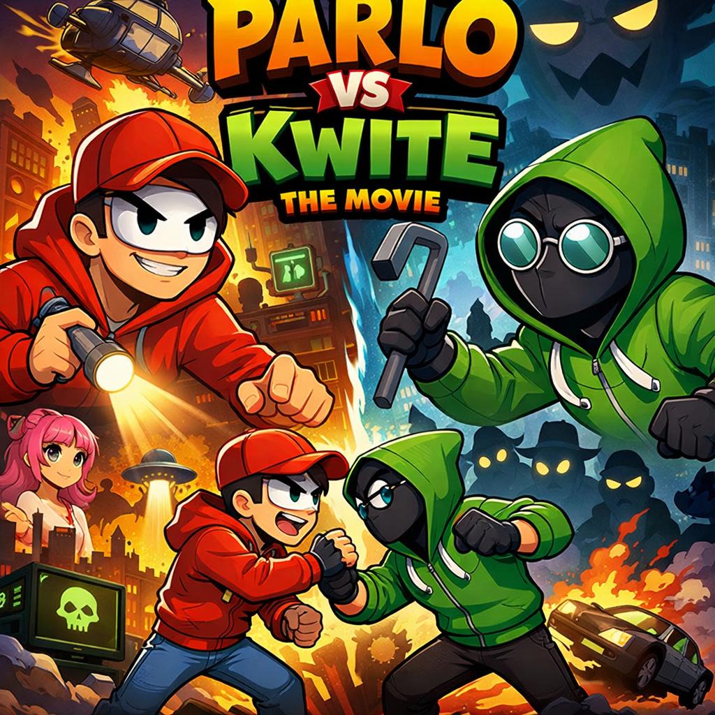 Parlo vs Kwite: the movie Blank Meme Template