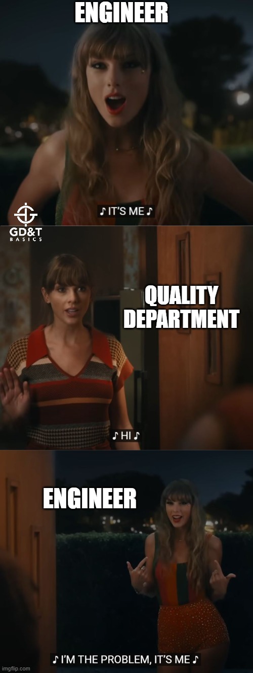 Root Cause Identified | ENGINEER; QUALITY DEPARTMENT; ENGINEER | image tagged in engineering,engineer,manufacturing,memes | made w/ Imgflip meme maker