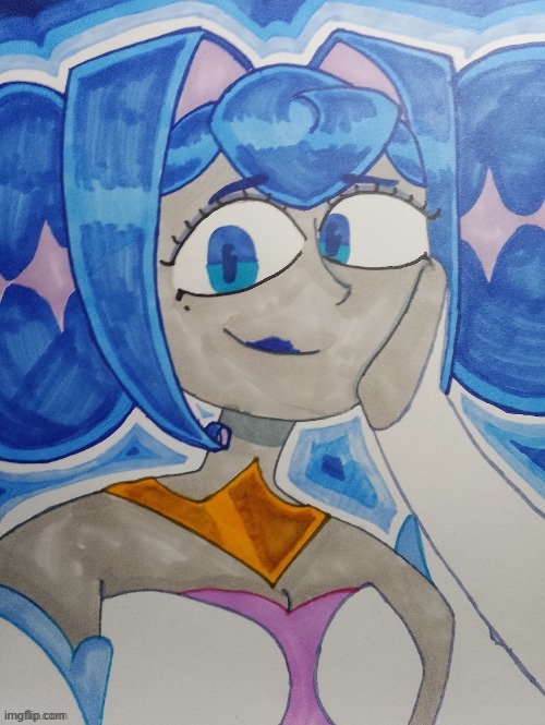 Princess Guinevere art by Fall3nAngelCake | image tagged in knights of guinevere | made w/ Imgflip meme maker