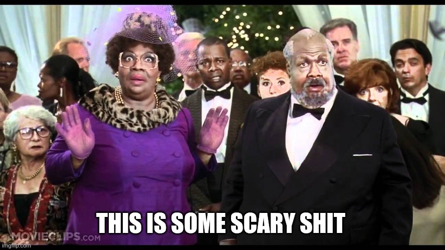 Nutty Professor | THIS IS SOME SCARY SHIT | image tagged in nutty professor | made w/ Imgflip meme maker