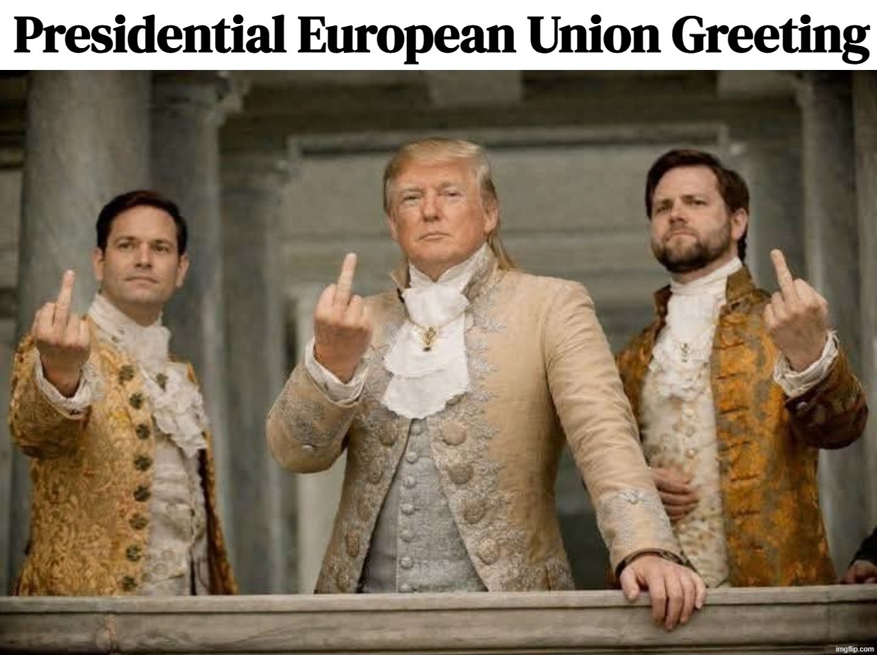 The Ministry of Ungentlemanly Warfare | image tagged in presidential portrait,donald trump approves,european union,fafo,world economic forum,davos | made w/ Imgflip meme maker