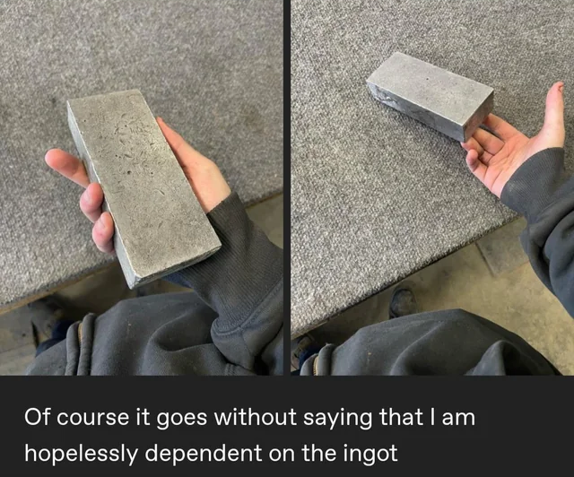 the ingot Blank Meme Template