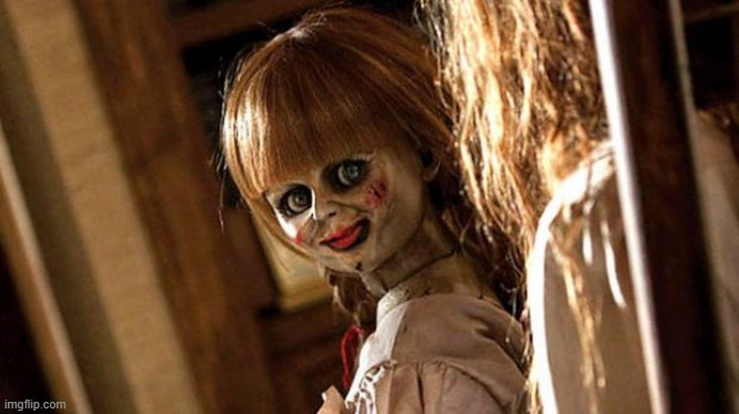 annabelle | image tagged in annabelle | made w/ Imgflip meme maker