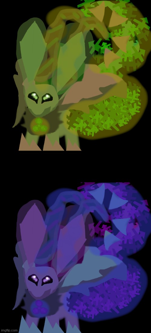 Hyper Mega Leafeon Grass/Rock | image tagged in black bar | made w/ Imgflip meme maker