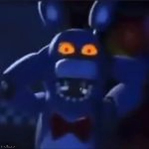 Shocked Bonnie | image tagged in shocked bonnie | made w/ Imgflip meme maker
