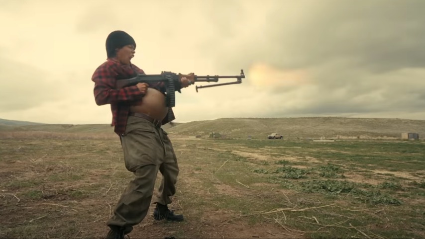 Machine gun mommy Blank Meme Template