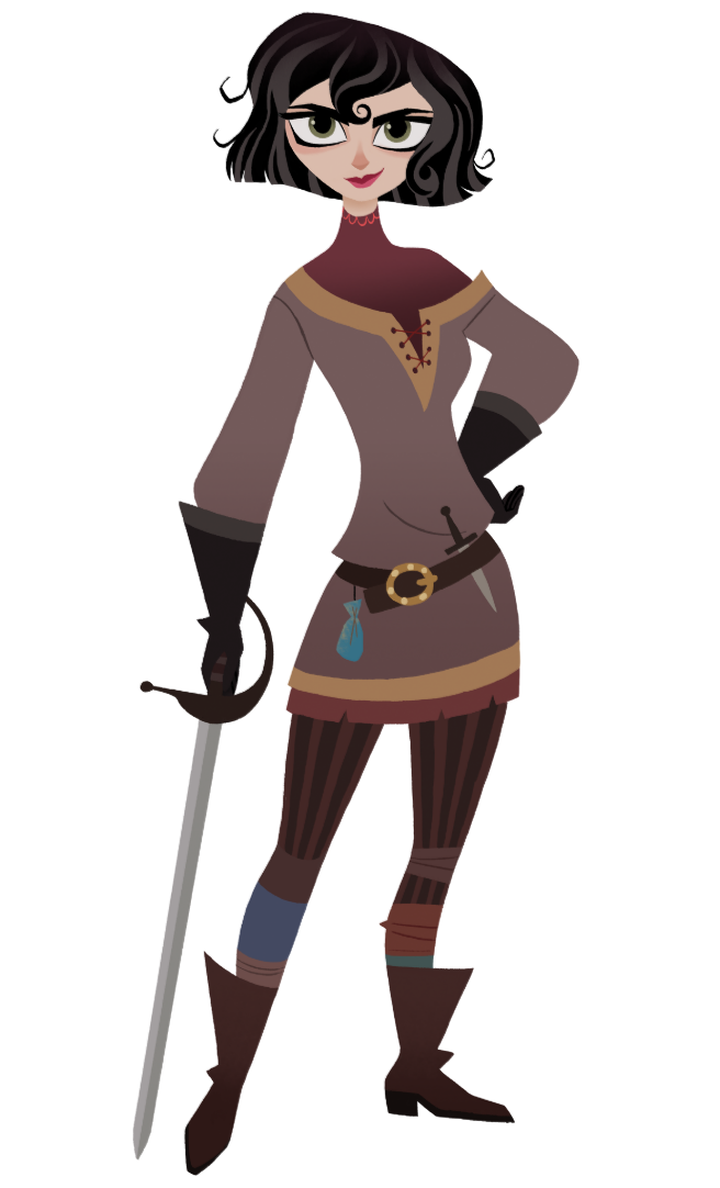 Tangled - Cassandra Blank Meme Template