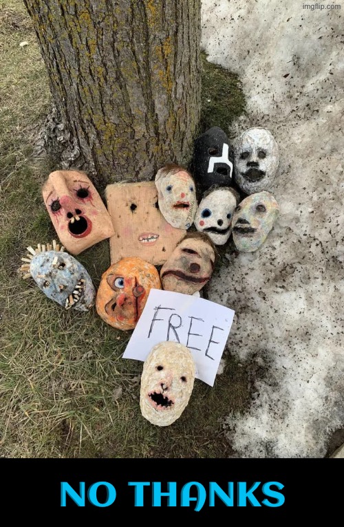 No Thanks | NO THANKS | image tagged in no thanks,nope nope nope,cursed images,oh hell no,what a terrible day to have eyes,excuse me wtf | made w/ Imgflip meme maker