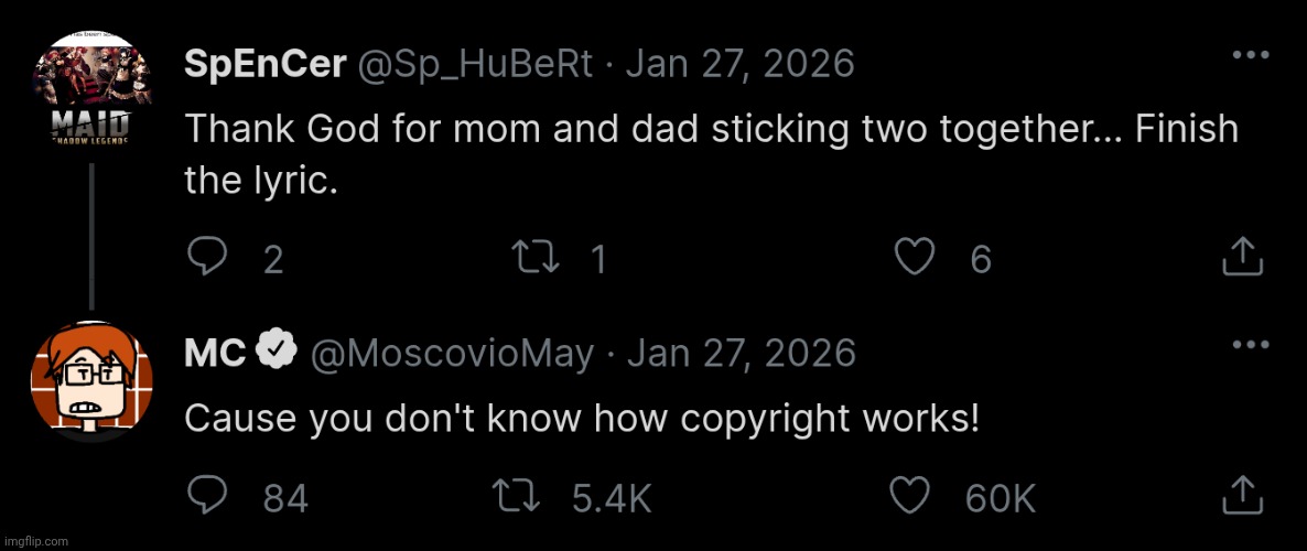 MC roasting Spencer Hubert on Bluranth | image tagged in mc,moscovio may,spencer hubert,bluranth,roasted | made w/ Imgflip meme maker