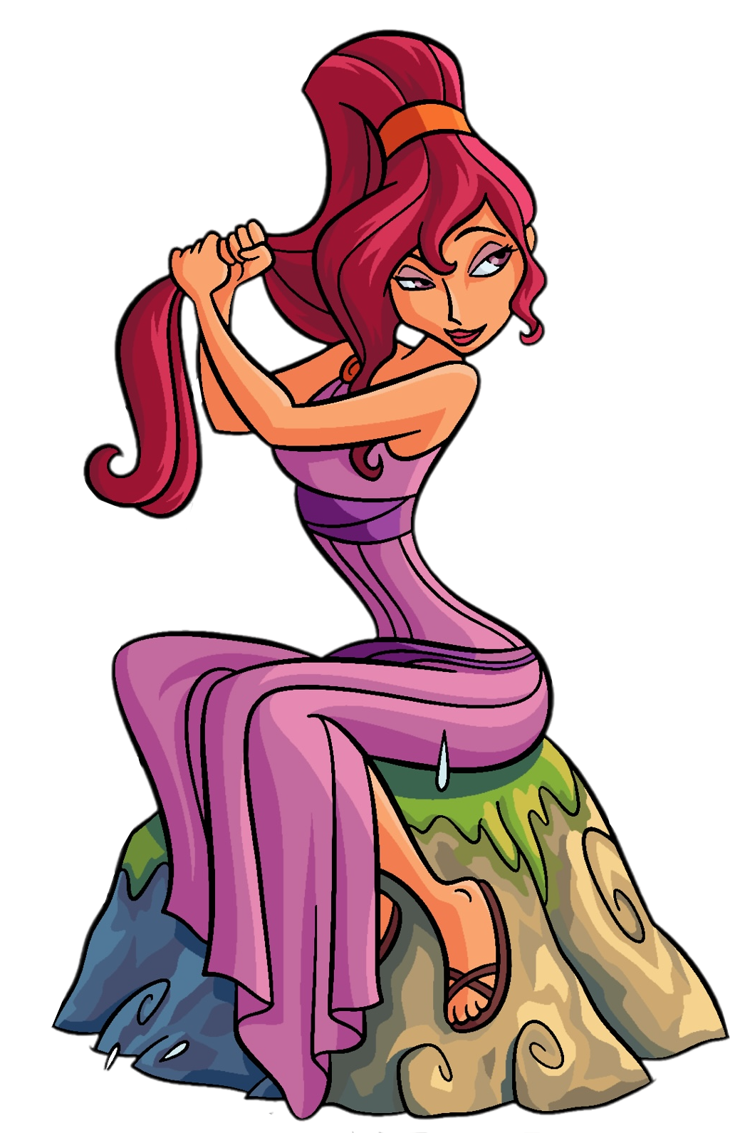 PNG Megara - Hercules Blank Meme Template