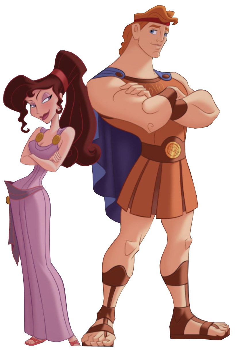 Hercules and Megara Blank Meme Template