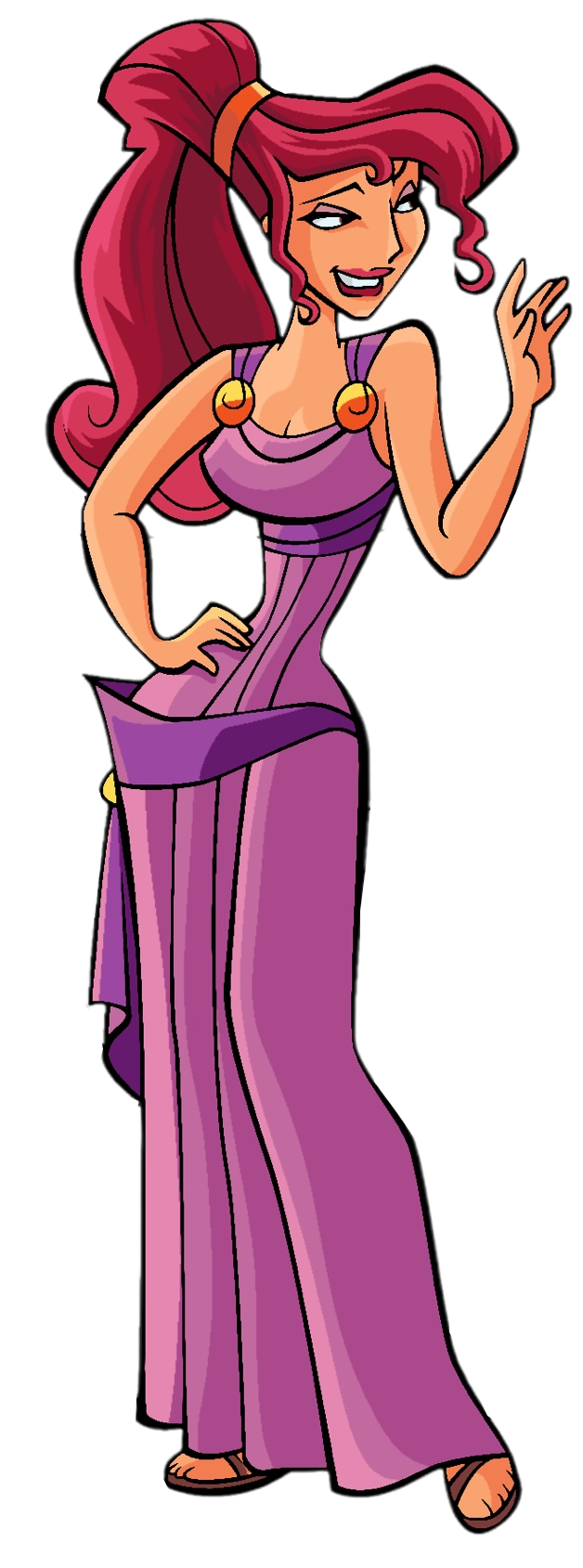PNG Megara - Hercules Blank Meme Template