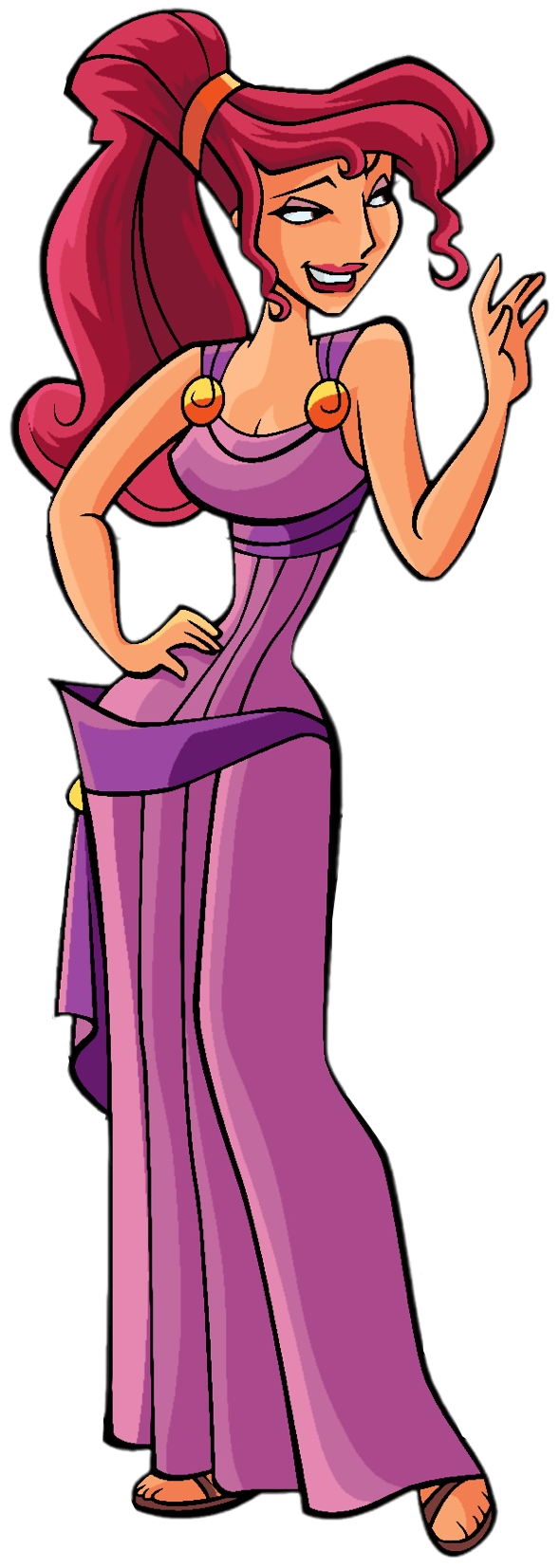 Megara From Hercules Blank Meme Template