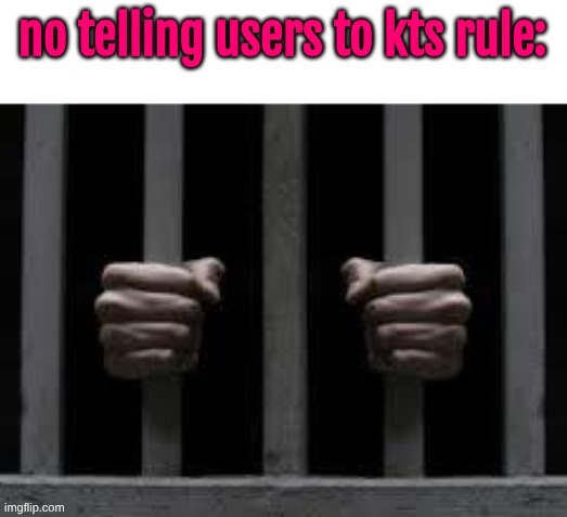 no telling users to kts rule | image tagged in no telling users to kts rule | made w/ Imgflip meme maker