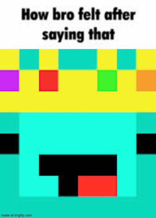 How bro felt after saying that Young Sheldon | image tagged in how bro felt after saying that young sheldon | made w/ Imgflip meme maker