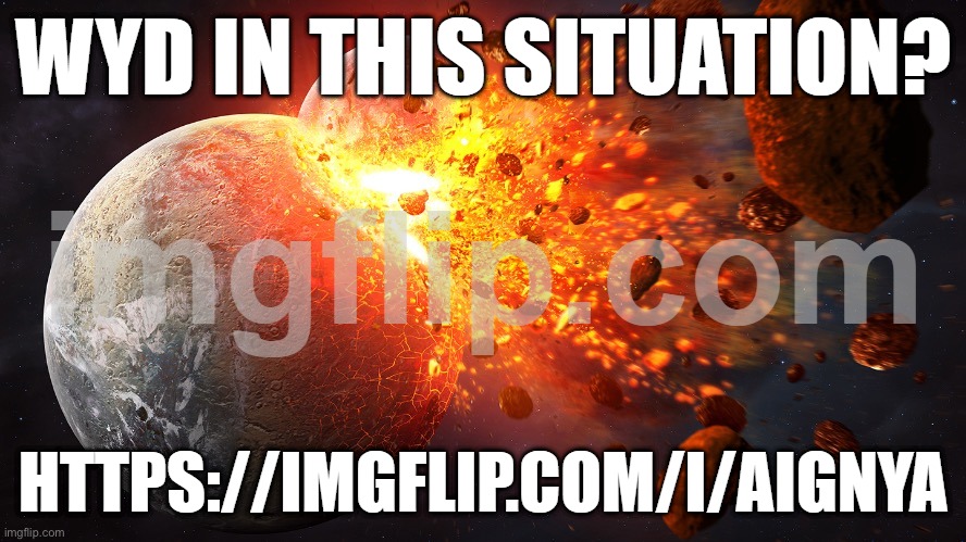 wyd in this situation | WYD IN THIS SITUATION? HTTPS://IMGFLIP.COM/I/AIGNYA | image tagged in wyd in this situation | made w/ Imgflip meme maker