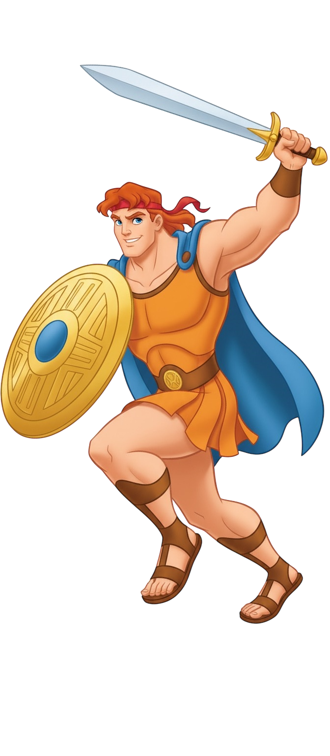 PNG Hercules - Disney Blank Meme Template