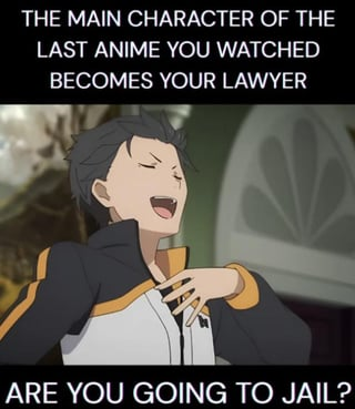 the last anime meme Blank Meme Template