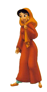 Jasmine as a Peasant Blank Meme Template