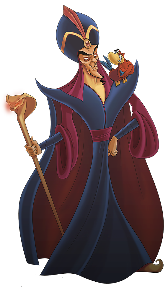 Jafar and Iago Blank Meme Template