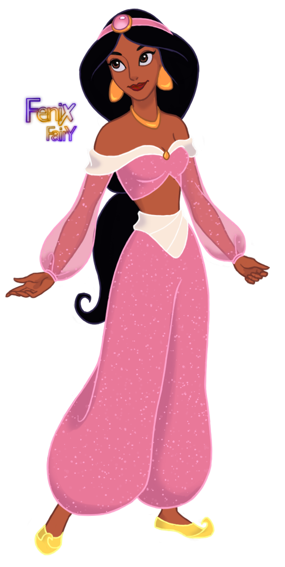 Pink Princess Jasmine Blank Meme Template