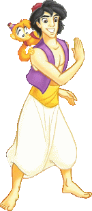 PNG Aladdin y Abu Meme Template