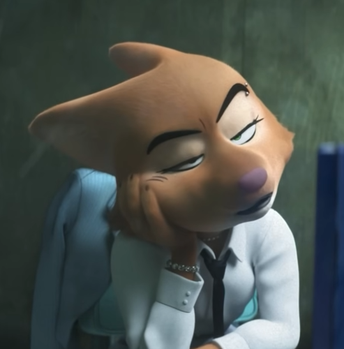 Annoyed Diane Foxington Blank Meme Template