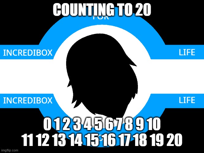COUNTING TO 20 0 1 2 3 4 5 6 7 8 9 10 11 12 13 14 15 16 17 18 19 20 | image tagged in melli's incredibox fllag | made w/ Imgflip meme maker