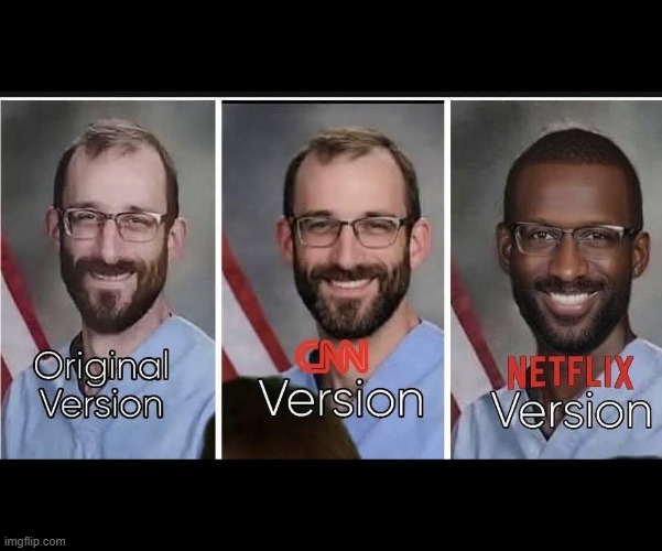 CNN Alters the picture of the deranged man shot in Minnesota | image tagged in cnn,netflix adaptation,netflix,minnesota,antifa | made w/ Imgflip meme maker