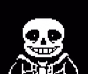 Sans shocked Blank Meme Template