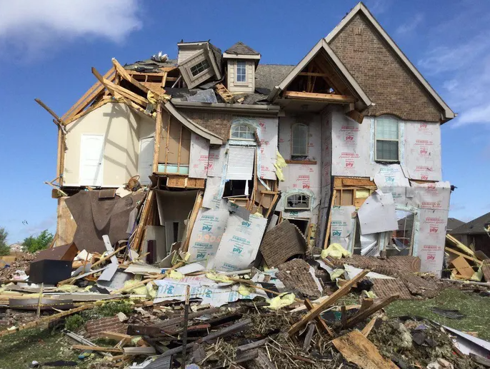 my house after the goblin got out Blank Meme Template