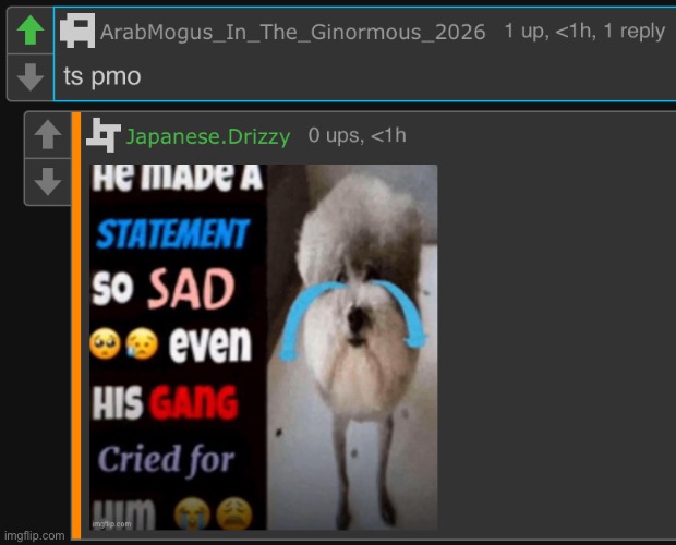 (ArabMogus: whomp whomp) | made w/ Imgflip meme maker