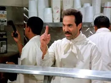 Soup Nazi Blank Meme Template