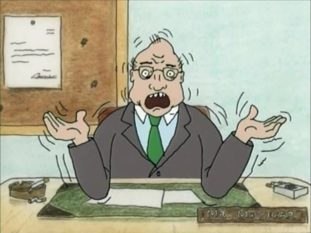 Principal McVicker Blank Meme Template