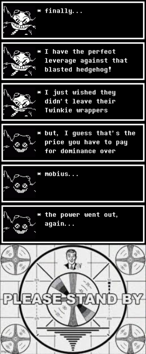 new oc soon! | image tagged in please stand by | made w/ Imgflip meme maker