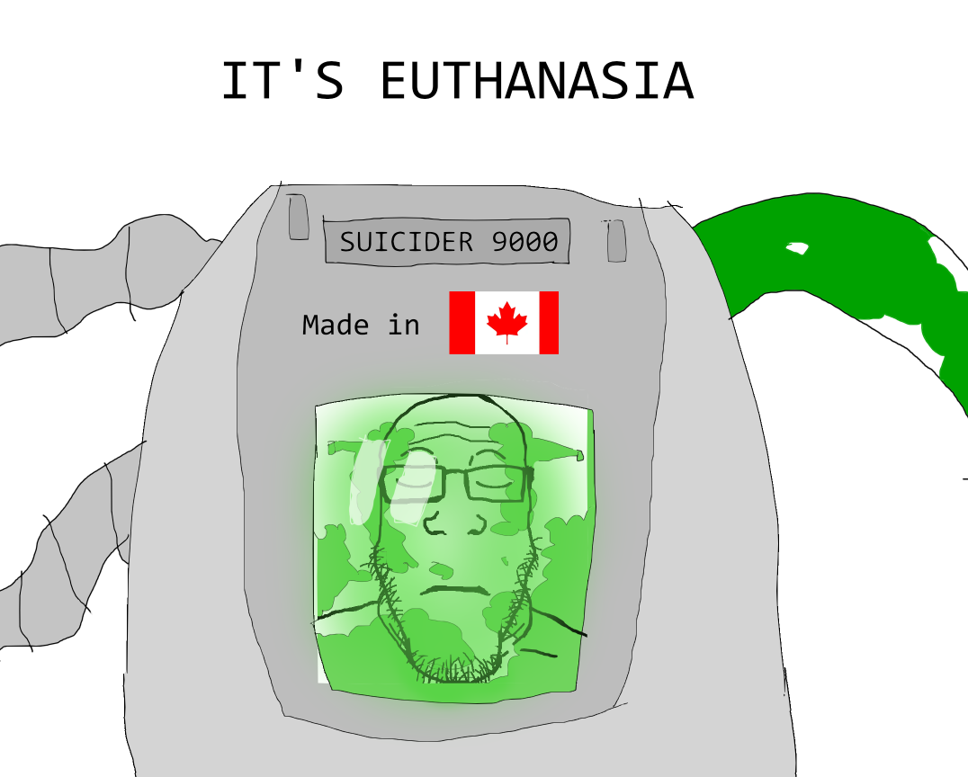 IT'S EUTHANASIA Blank Meme Template