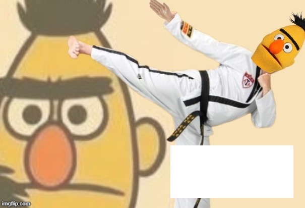 bert Blank Meme Template