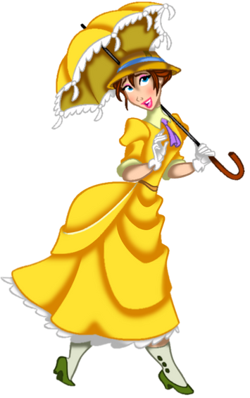 Jane Porter From Tarzan Blank Meme Template
