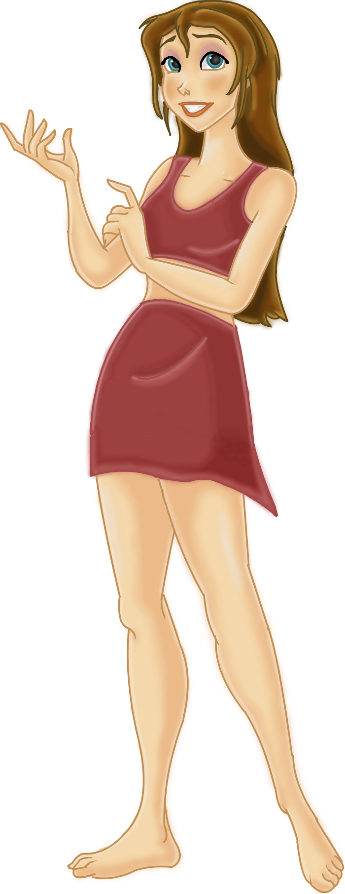 PNG Jane Porter - Tarzan Disney Blank Meme Template