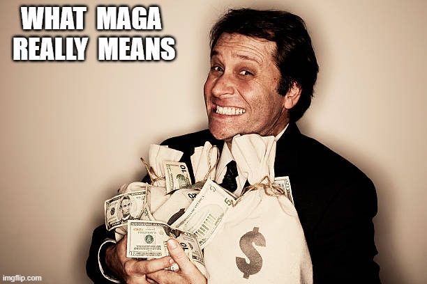 MAGA Values | WHAT  MAGA  REALLY  MEANS | image tagged in stop reading the tags | made w/ Imgflip meme maker