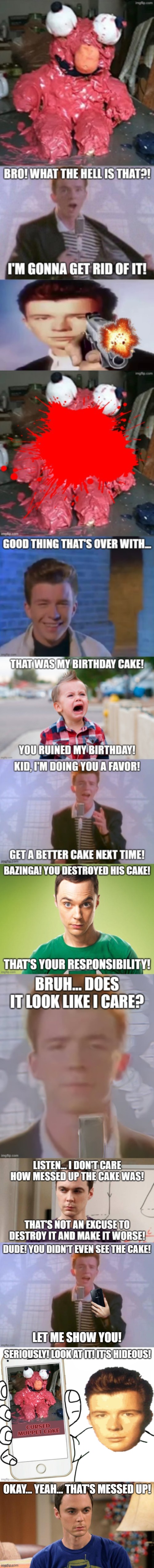 But look at it! That's not a good looking cake! | made w/ Imgflip meme maker