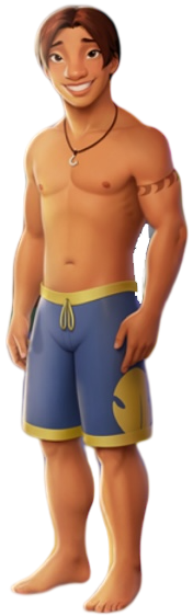 PNG David Kawena - Lilo and Stitch - Disney Blank Meme Template