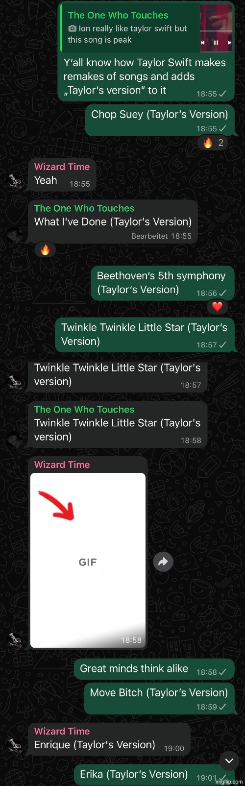 MSMG (Taylor’s version) | made w/ Imgflip meme maker